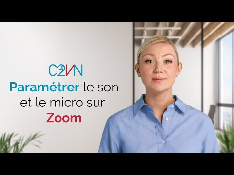 Paramétrer le son et le micro sur Zoom